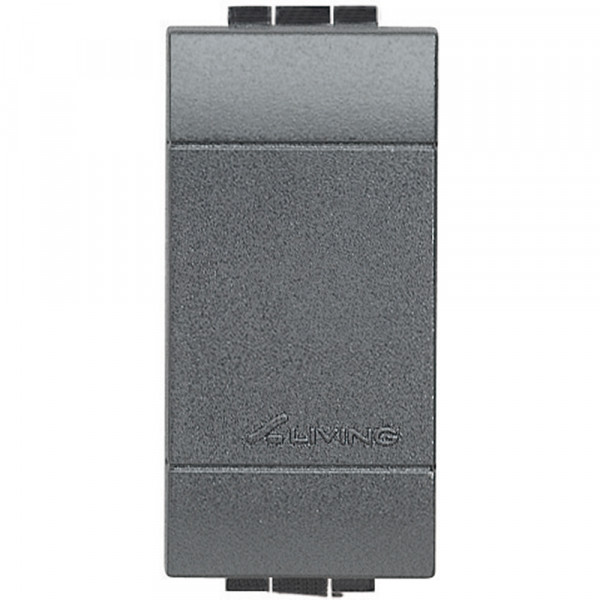 Obturateur anthracite Bticino Livinglight 1 module