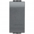 Obturateur anthracite Bticino Livinglight 1 module