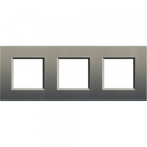 Plaque Living Light Bticino Avenue - 2 + 2 + 2 modules