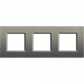 Plaque Living Light Bticino Avenue - 2 + 2 + 2 modules