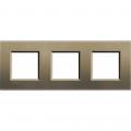 Plaque Living Light Bticino Square - 2 + 2 + 2 modules