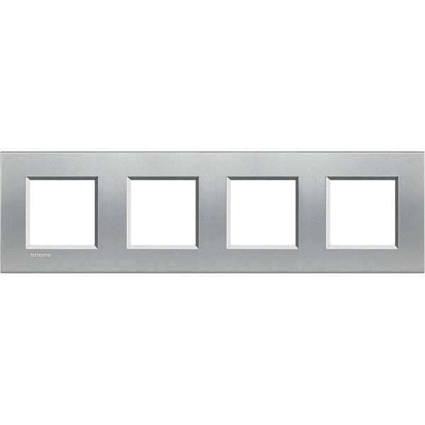 Plaque tech Bticino Livinglight 4 postes 4x2 modules