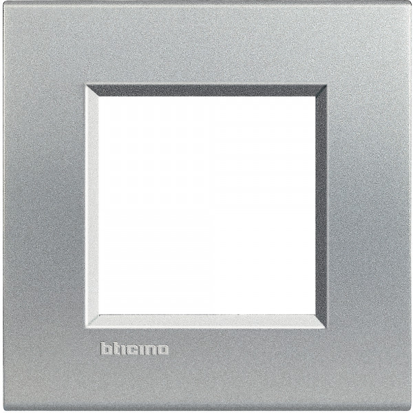 Plaque tech Bticino Livinglight 1 poste 2 modules 
