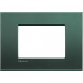 Plaque Living Light Bticino Park - 3 modules
