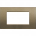Plaque Living Light Bticino Square - 4 modules