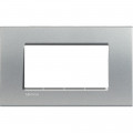 Plaque Living Light Bticino Tech - 4 modules
