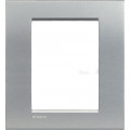 Plaque Living Light Bticino Tech - 3 + 3 modules
