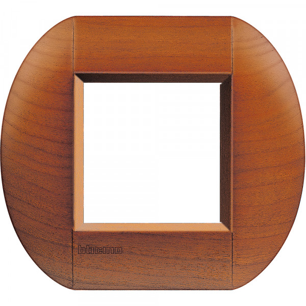 Plaque Living Light Bticino Cerisier - 2 modules