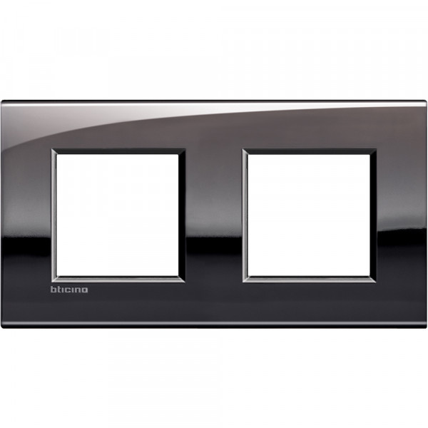 Plaque Etain Living Light Bticino Air 2 + 2 modules