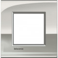 Plaque Or palladium Living Light Bticino Air 2 modules