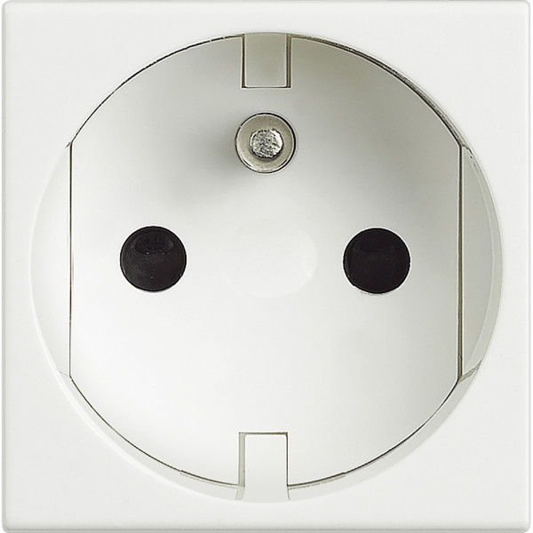 Prise de courant 2P+T blanc Bticino Livinglight bornes automatiques 16A 250V 2 modules