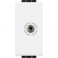 Connecteur jack 3.5 blanc Bticino Livinglight