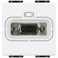 Connecteur HD15 blanc Bticino Livinglight