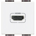 Connecteur HDMI Living Light Bticino Blanc