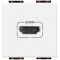 Connecteur HDMI blanc Bticino Livinglight blanc