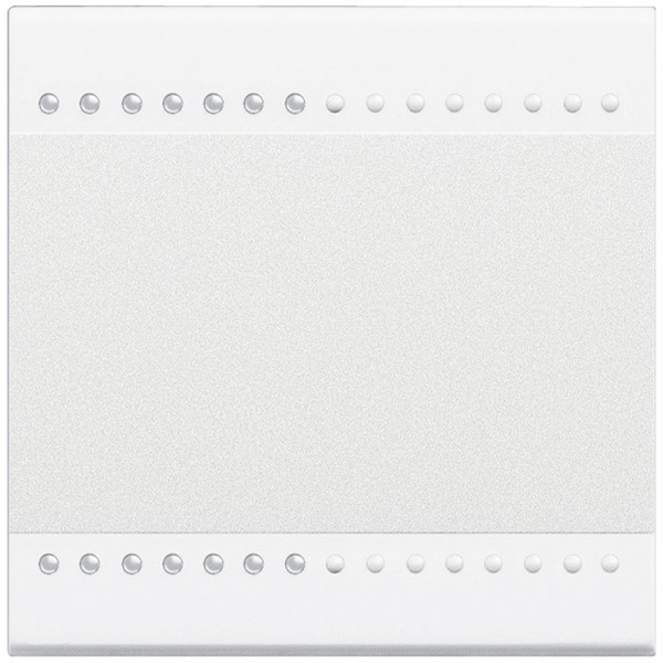 Manette bascule 2 modules - LivingLight Blanc