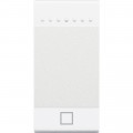 Manette Bticino Living Light - MyHOME BUS - symbole STOP - 1 module - Blanc