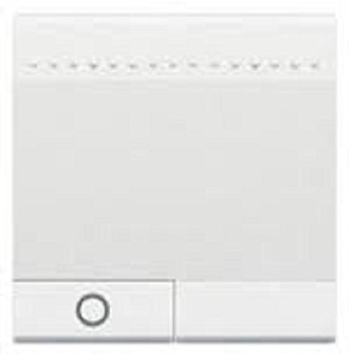 Manette poussoir symbole LUMIERE 2 modules - LivingLight Blanc