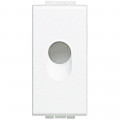 Sortie de câble blanche Bticino Livinglight diamètre 9mm 1 module