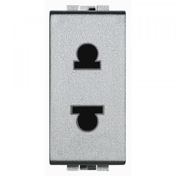 Prise de courant 2p Living Light Bticino Tech 16A - 127/250V standard Euro-Américain