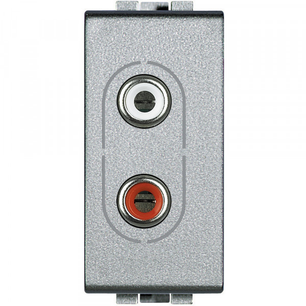 Connecteur RCAx2 tech Bticino Livinglight 