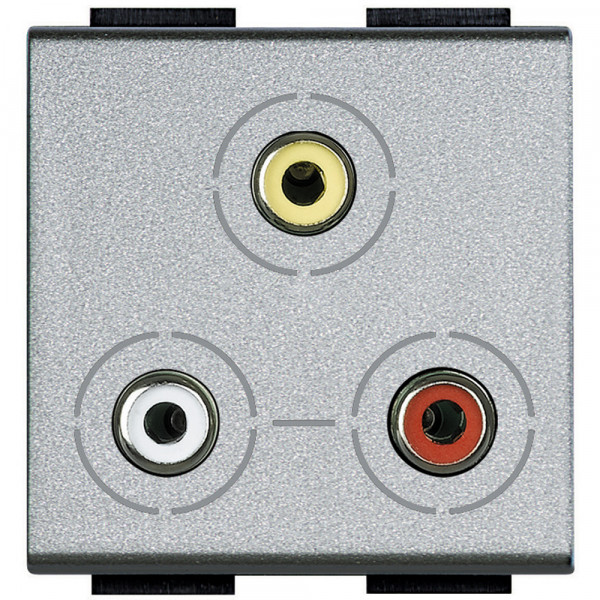 Connecteur RCAx3 tech Bticino Livinglight