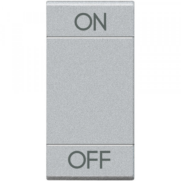 Manette bascule symbole ON - OFF 1 module - LivingLight Tech