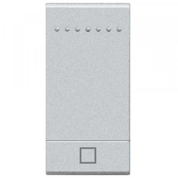 Manette Bticino Living Light - MyHOME BUS - symbole STOP - 1 module - tech