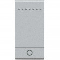 Enjoliveur tech symbole lumière Bticino Livinglight MyHome Bus pour éclairage 1 module