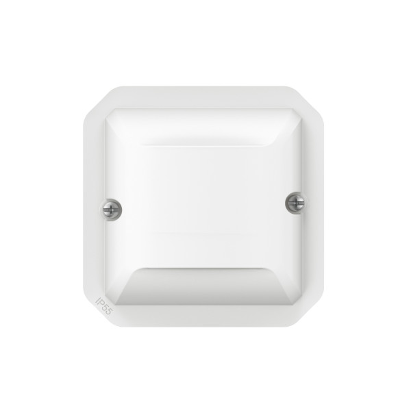 Détecteur de mouvement Plexo Legrand - infrarouge - 120° - 8m - saillie - gris - IP55 - IK07