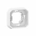 Support Plaque Blanc 1 Poste Plexo Legrand – pour Montage Encastré – Étanche