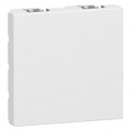 Obturateur Legrand Mosaic - 2 mod - blanc