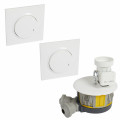 Kit Modul'up avec 1 boite Modul'up + 1 DCL radio + 1 douille avec fiche DCL + 2 commandes dooxie sans fil - blanc
