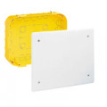 Boîte pour dérivation Batibox - cloison sèche - 115x115x40 mm - couv 140 x 140