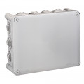 Boîte de dérivation rectangulaire Legrand Plexo dimensions 220x170x86mm - gris RAL7035