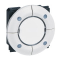 Commande Filaire BUS KNX Blanc 4 Touches à 4 Appuis Céliane Legrand