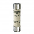 Cartouche industrielle cylindrique - gG - 8x32 mm - sans percuteur - 16 A