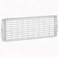 Platine universelle perforée - pour coffrets et armoires XL3 400 - H 200 mm