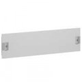 Plastron plein métal XL3 400 - pour coffrets et armoires - H 150 mm