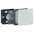 Ventilateur 30/160 m3/h - RAL 7035 - avec ouïe métal - IP32 IK10