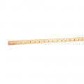 Barre cuivre plate rigide - 15x4 mm - 200 A admissibles - L. 990 mm