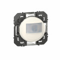 Interrupteur automatique blanc Legrand Dooxie pour minuterie en remplacement d'un poussoir
