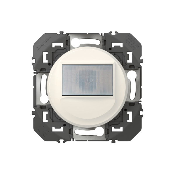 Interrupteur automatique blanc Legrand Dooxie pour minuterie en remplacement d'un poussoir