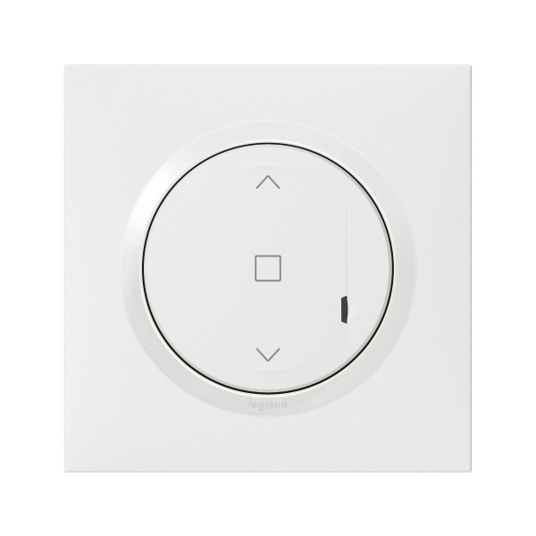 Legrand - interrupteur filaire connecté pour volet roulant dooxie  -  blanc