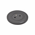 Disq60 incara 2p+t surface et cordon avec connecteur wieland - noir
