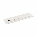 Multilink incara vertical pour mur 3x2p+t + usb a+c - blanc