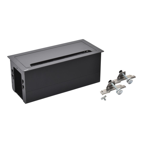 Boîtier top access incara 295mm finition noir - à encastrer