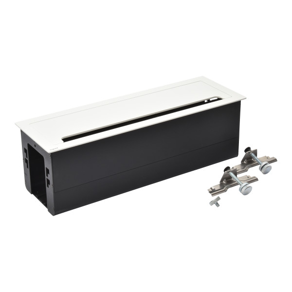 Boîtier top access incara 385mm finition blanc - à encastrer
