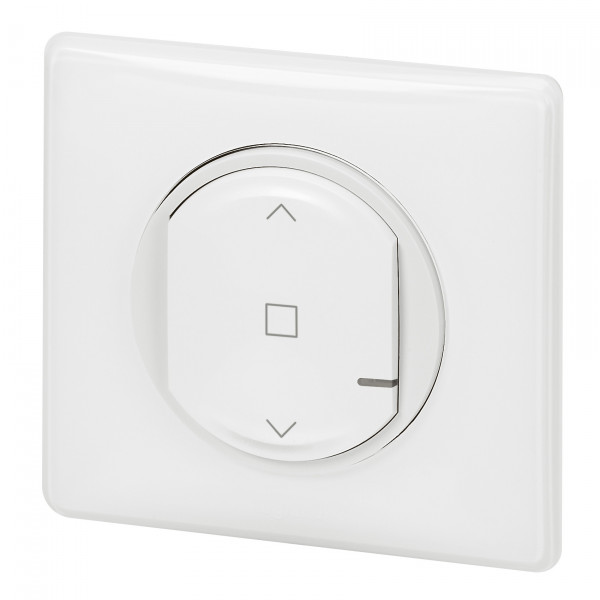 Interrupteur pour volet/store connecté céliane - plaque blanc
