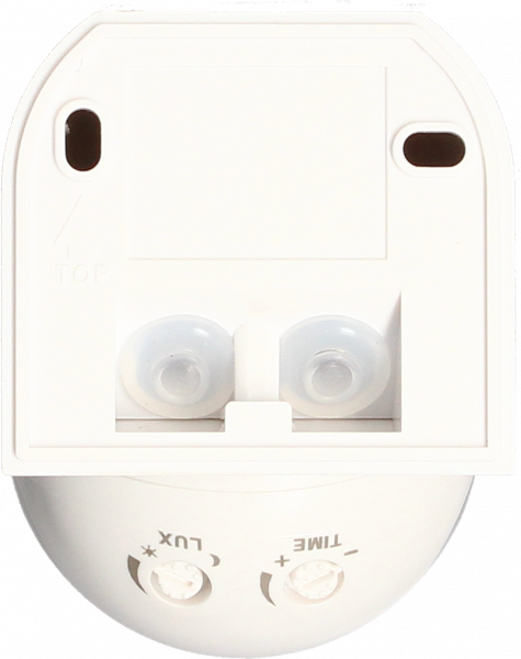 Detecteur ir saillie présence & crépusculaire 400wmax/blanc